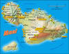 Mapa ostrova Maui, Hawai, USA - kliknutm zvte